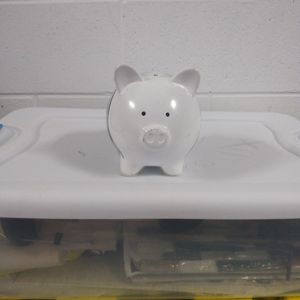 Vintage Zebra Piggy Bank